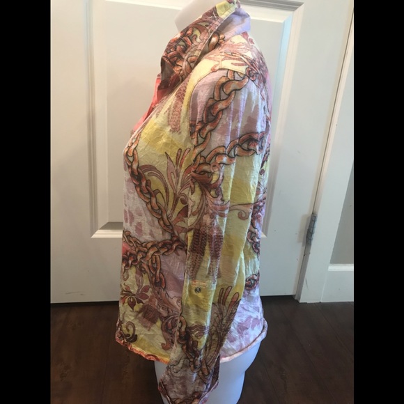 David Cline Collar Button Snap Down Shirt - Picture 3 of 11